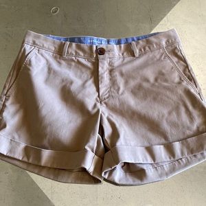 Women’s Banana Republic City Chino khaki shorts size 6, 5”inseam, cotton stretch